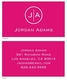 Circle Initials Luggage Tags Image 3 of 3